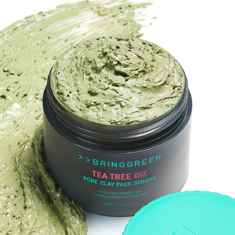 BRING GREEN - Tea Tree Cica Pore Clay Pack Strong 100g
