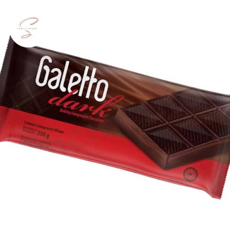 

Galetto Dark Compound Chocolate 250gr