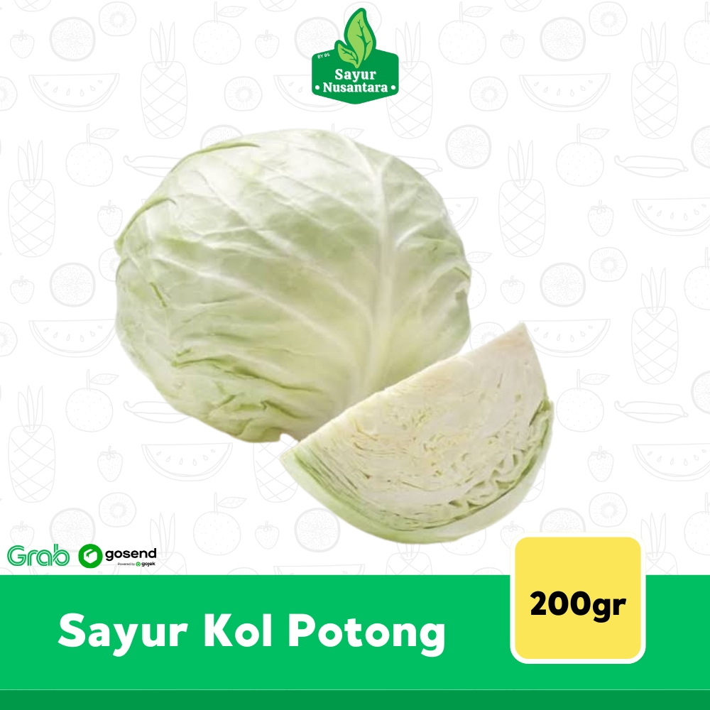 

Sayur Kol Potong 200gr - Sayur Nusantara