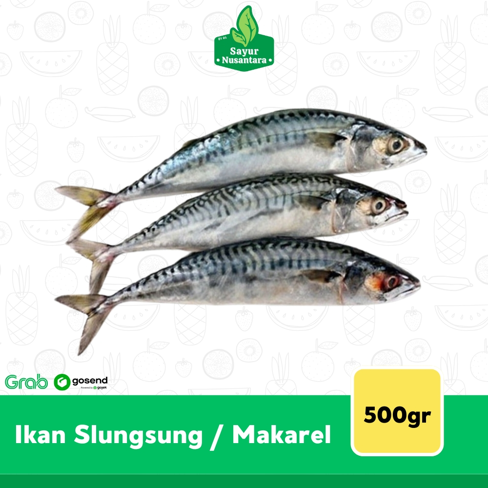 

Ikan Slungsung / Makarel 500gr - Sayur Nusantara