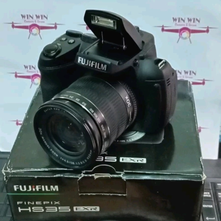 Camera kamera Prosumer Finepix Fujifilm HS35 EXR wide zoom 30x 16mp li
