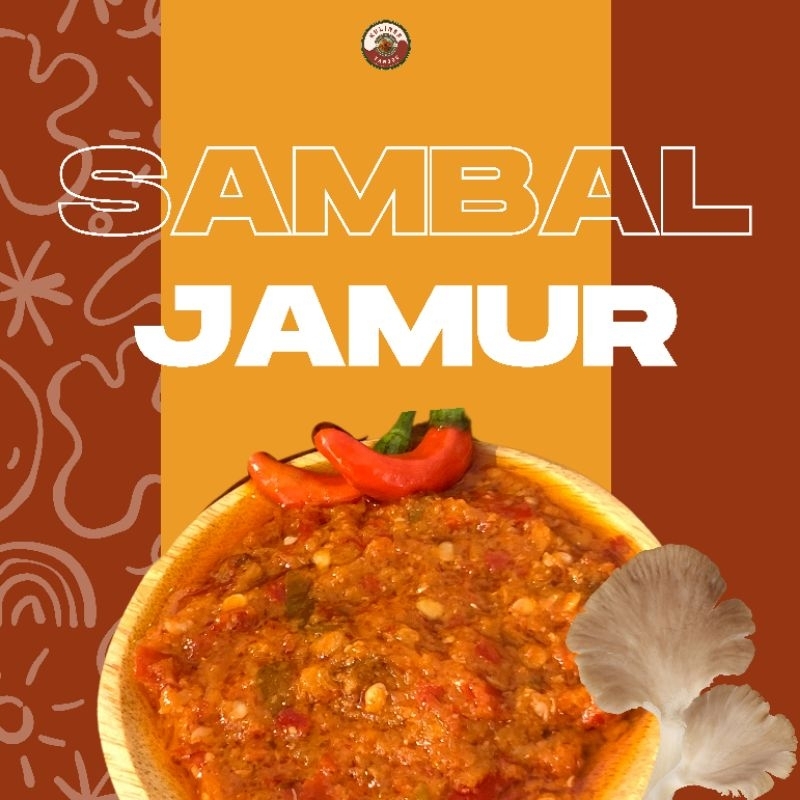 

Sambel jamur Kuliner Yangbu pedas asin homemade halal tanpa pengawet sintetis 120/150gr