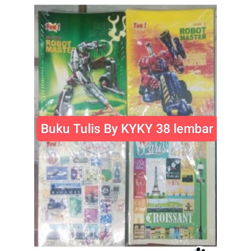 

Obral Buku Tulis Superhero 1 Pack (38) lembar 1 pack 10 buku