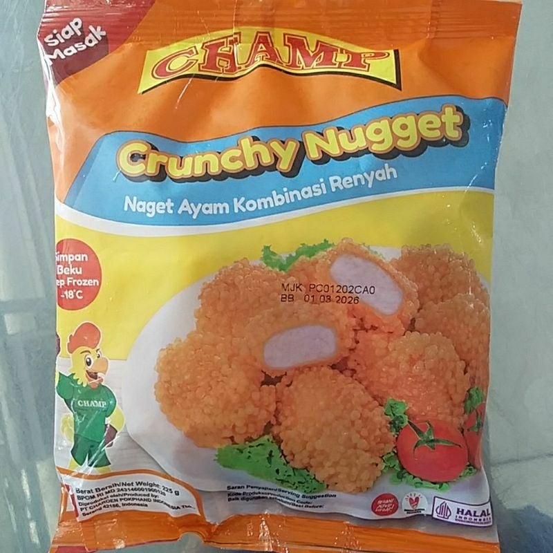 

Champ Crunchy Nugget 225 Gr
