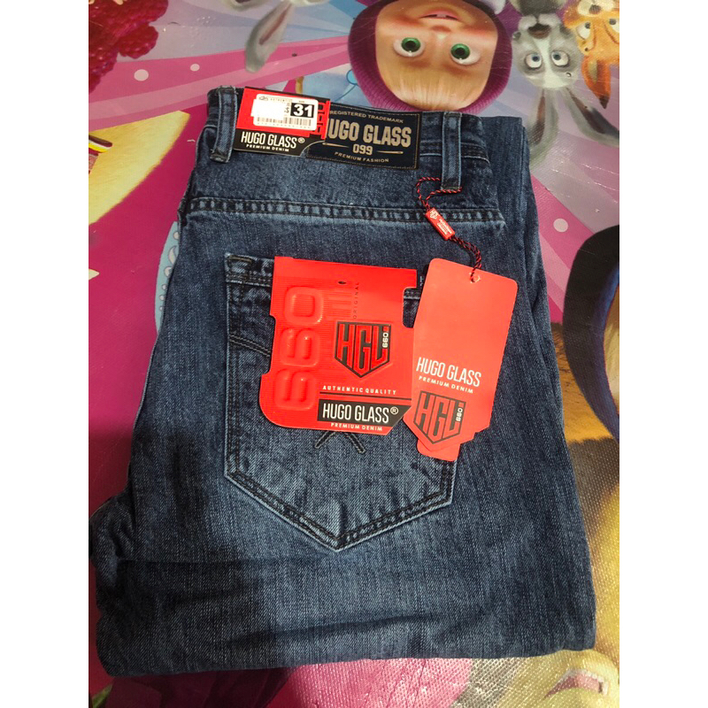 celana hugo Glass original