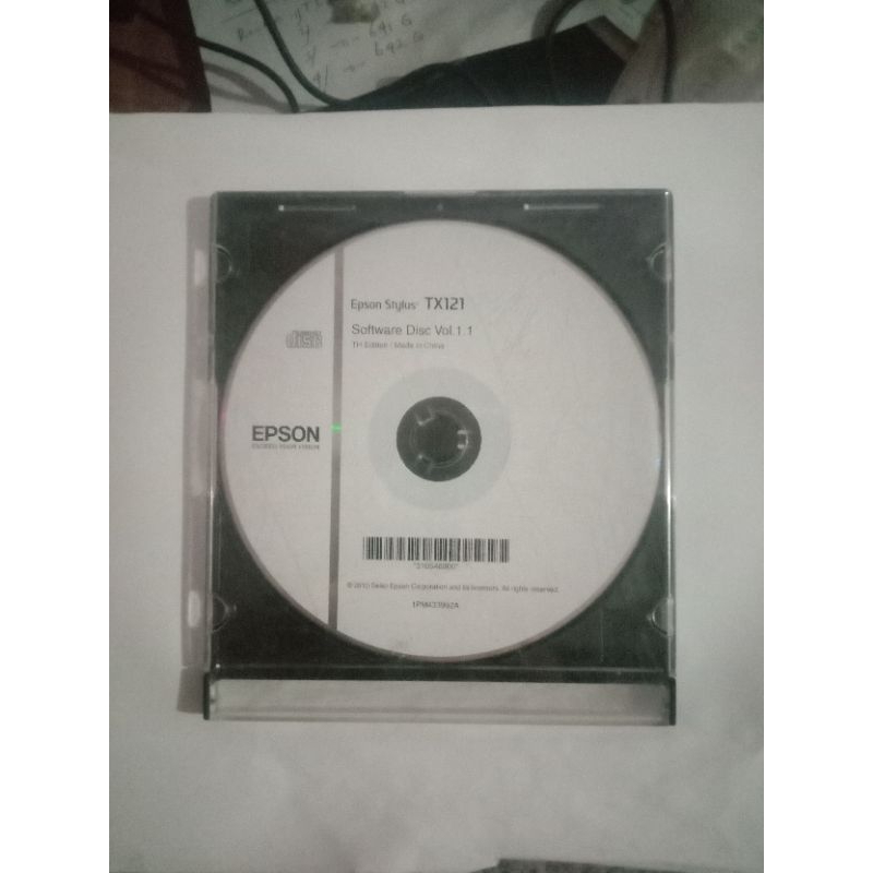 cd driver printer epson stylus TX121