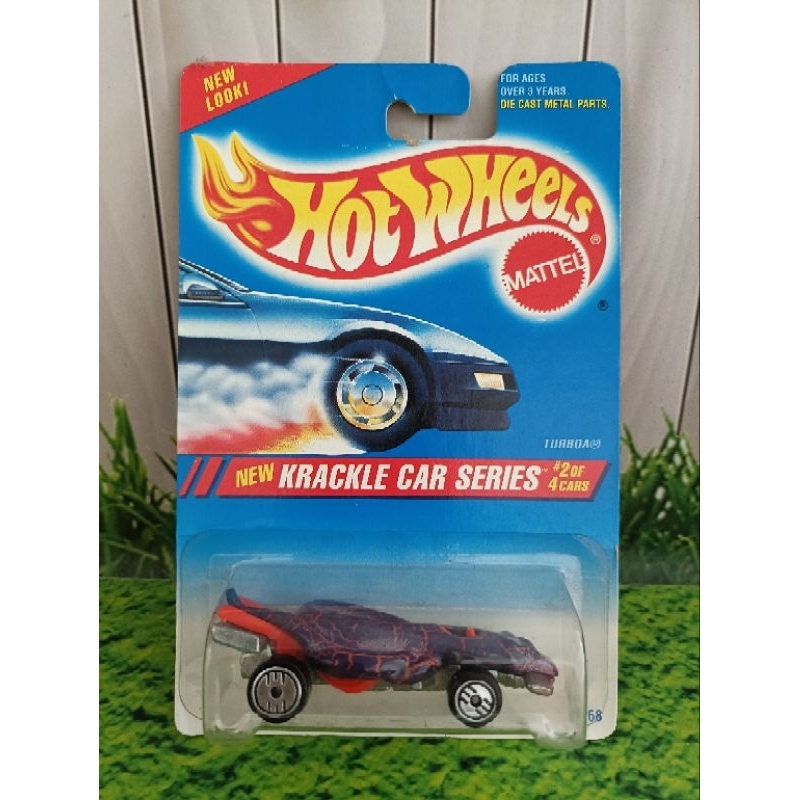 Hot Wheels Turboa New Krackle Car Series