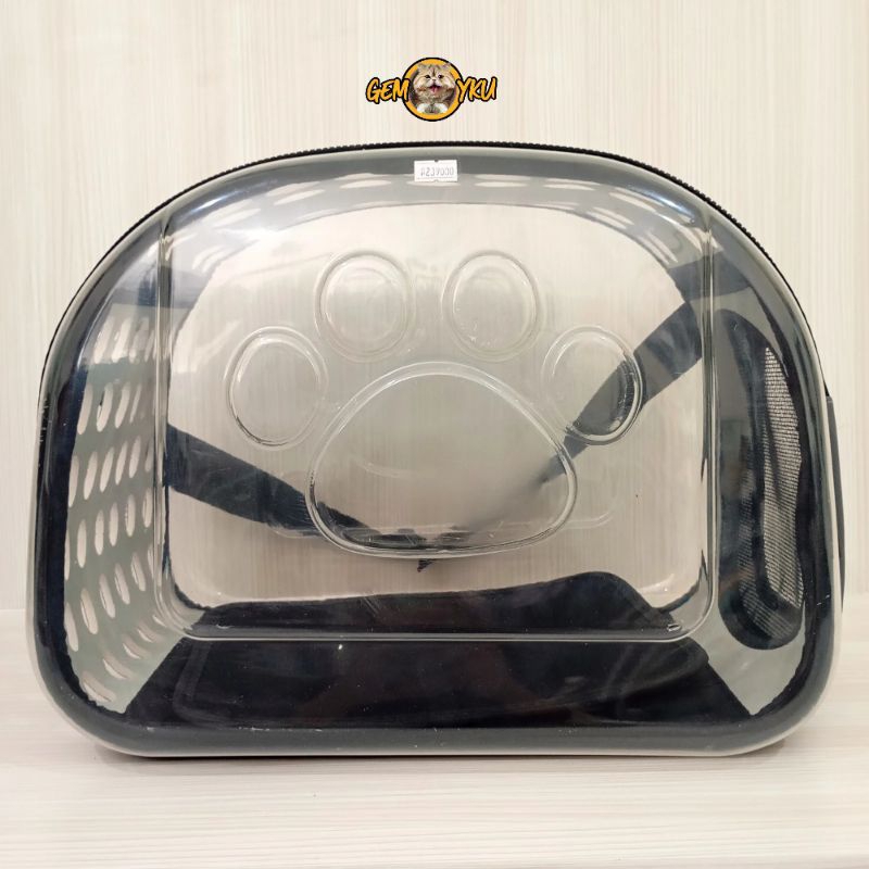 Pet Cargo Tas Kucing Paw Timbul | Pet Travel Cargo Lucu Aesthetic | Tas Kucing / Anjing
