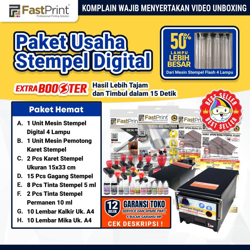 

Paket Hemat Mesin Stempel Digital Warna 4 Lampu Lengkap