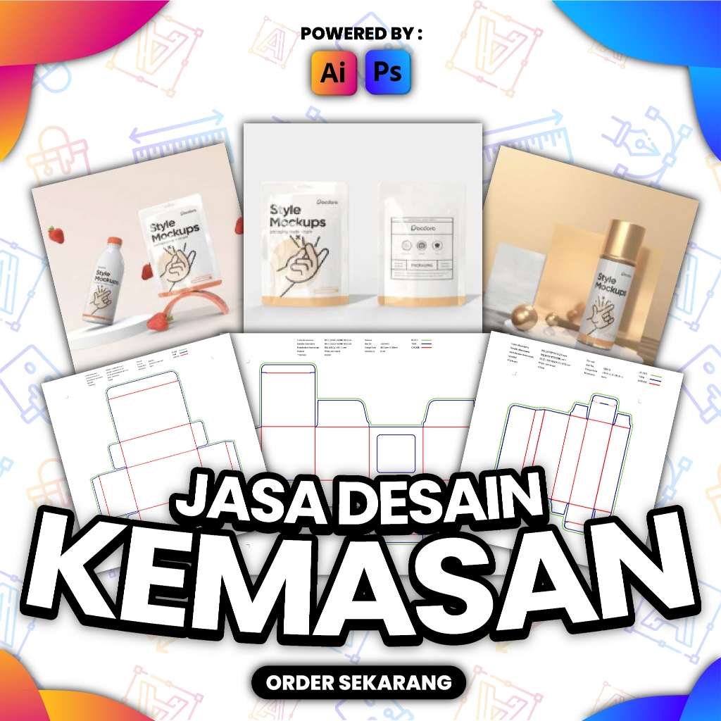 Jasa Desain Kemasan untuk Branding Produk - Custom Packaging Design