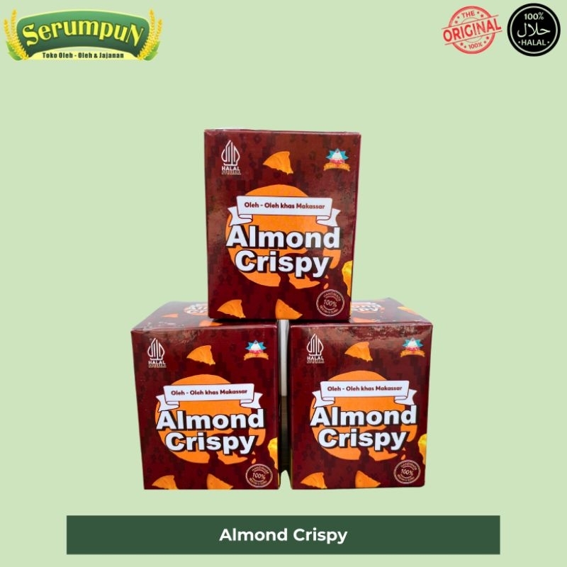 

D'en C-Almond Crispy | Almond Crispy | Snack Almond Crispy | Makanan Ringan