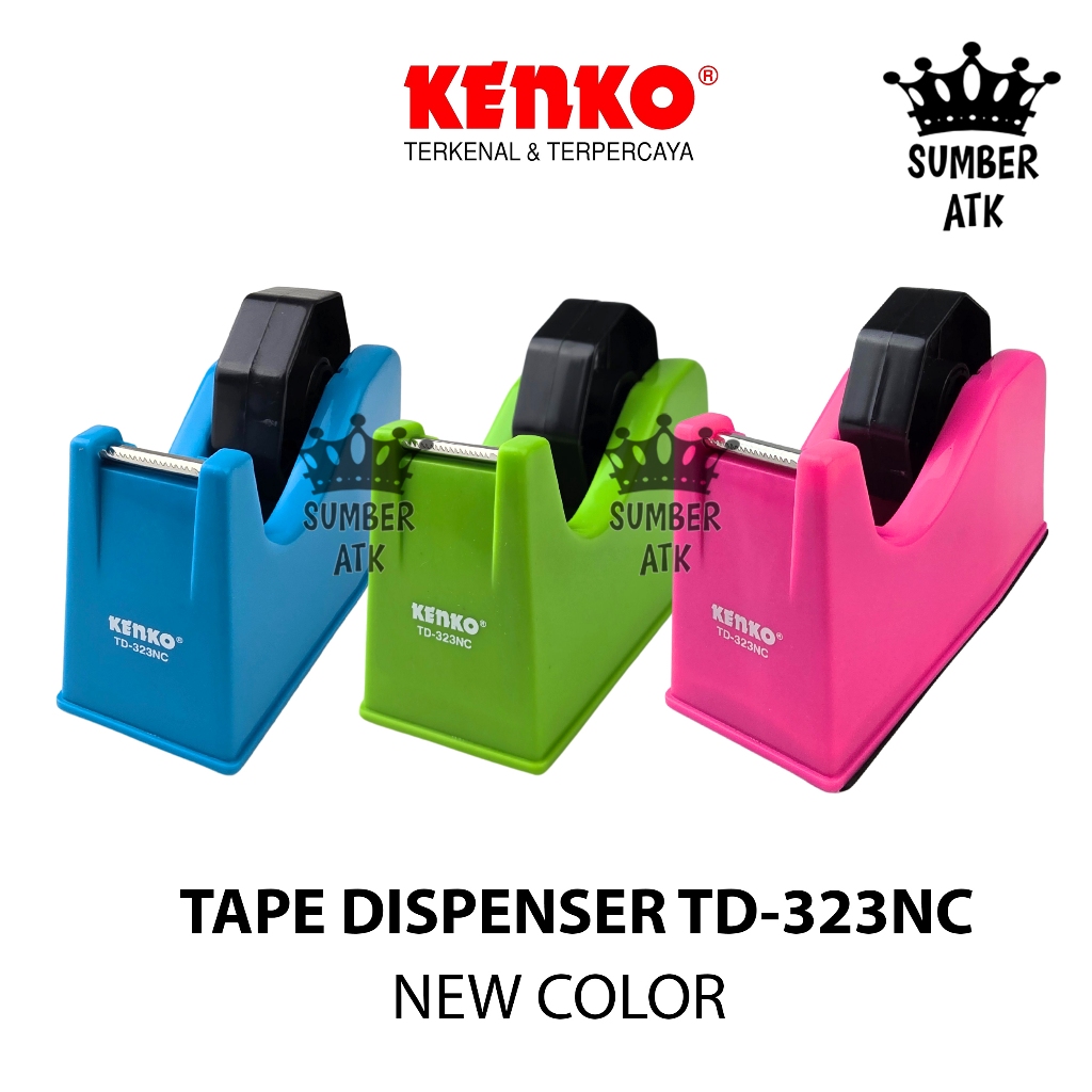 

ATH Tape Dispenser Kenko TD-323 TD-323NC TD-323PC / Tape Cutter / Alat Pemotong Lakban