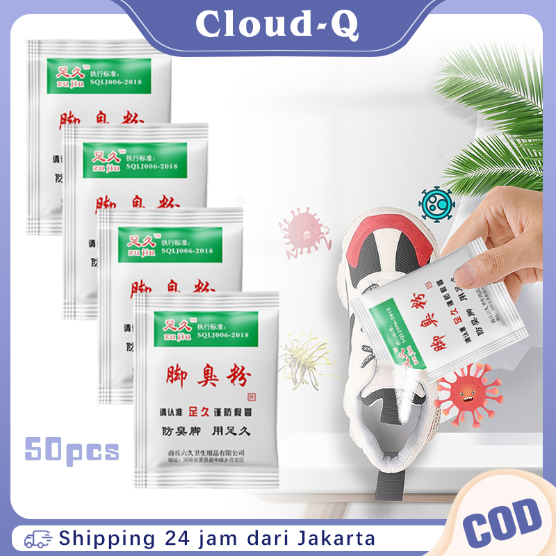 Bedak Penghilang Bau Sepatu 50pcs Bedak Penghilang Bau Kaki Penghilang Bau Kaki Dan Sepatu