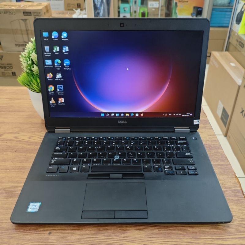 Laptop Bekas Core i5 / RAM 8GB / 14INCH FHD IPS / DELL 7470