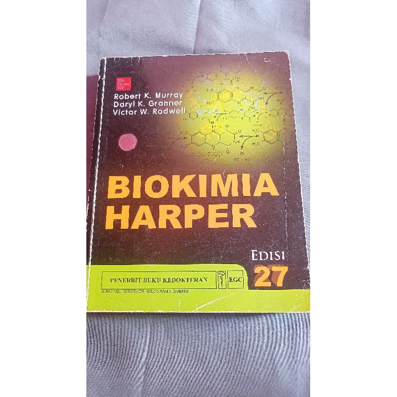 PRELOVED buku kedokteran biokimia Harper Ed 27