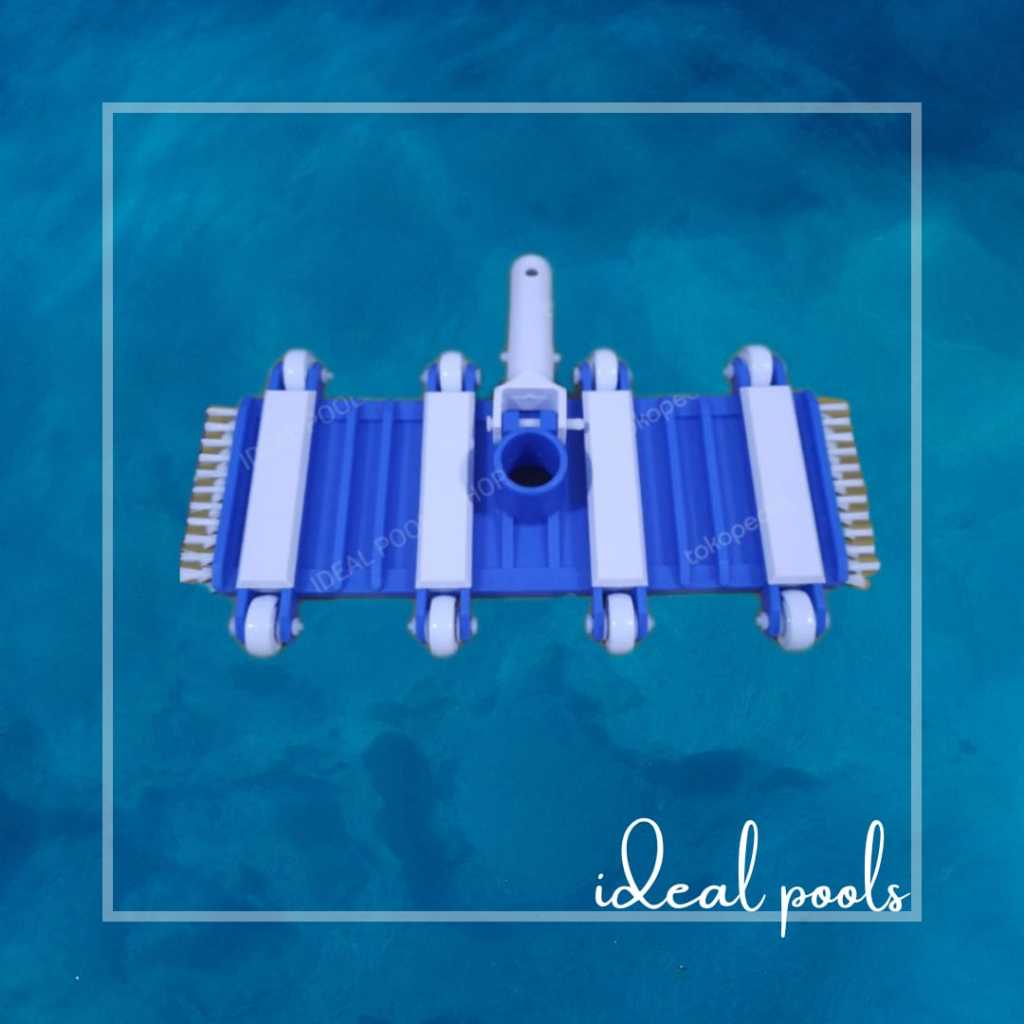 Vacuum Head Kolam Renang 8 Roda + Sikat Hayward | Kepala Vacuum Kolam Renang Hayward