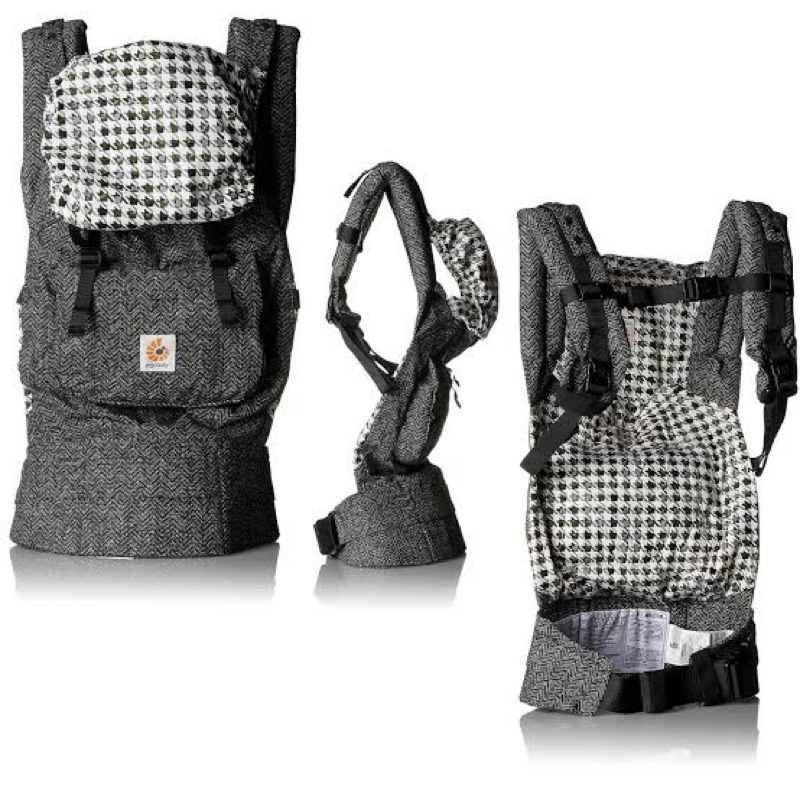 [Preloved] Ergobaby babycarier SSC standart - Black Twill