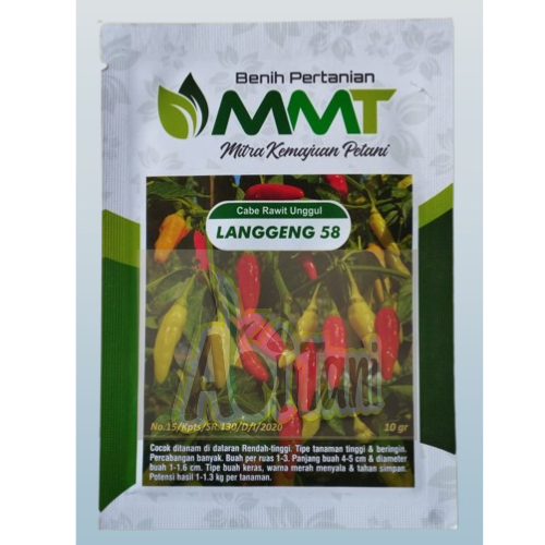 Benih Bibit Cabe Rawit Unggul MMT Langgeng 58