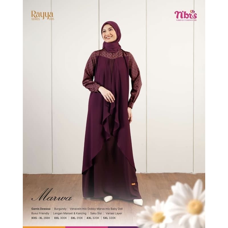 MARWA GAMIS // GAMIS NIBRAS SARIMBIT 2025