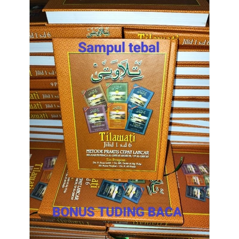 TILAWATI JILID 1-6 HARDCOVER KIRIM SEKARANG//TILAWATI JILID 1 SAMPAI 6 HARDCOVER LANGSUNG KIRIM