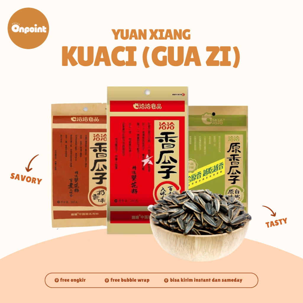 

Yuan Xiang Kuaci 原香瓜子 | Cemilan Kuaci Yuan Xiang kuaci merah kuaci hijau kuaci rasa susu