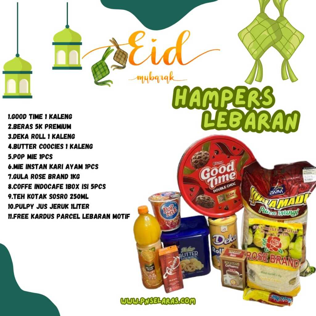 

HAMPERS LEBARAN PAKET BISKUIT/ PARSEL SEMBAKO HEMAT/ PARSEL HARI RAYA INDUL FITRI