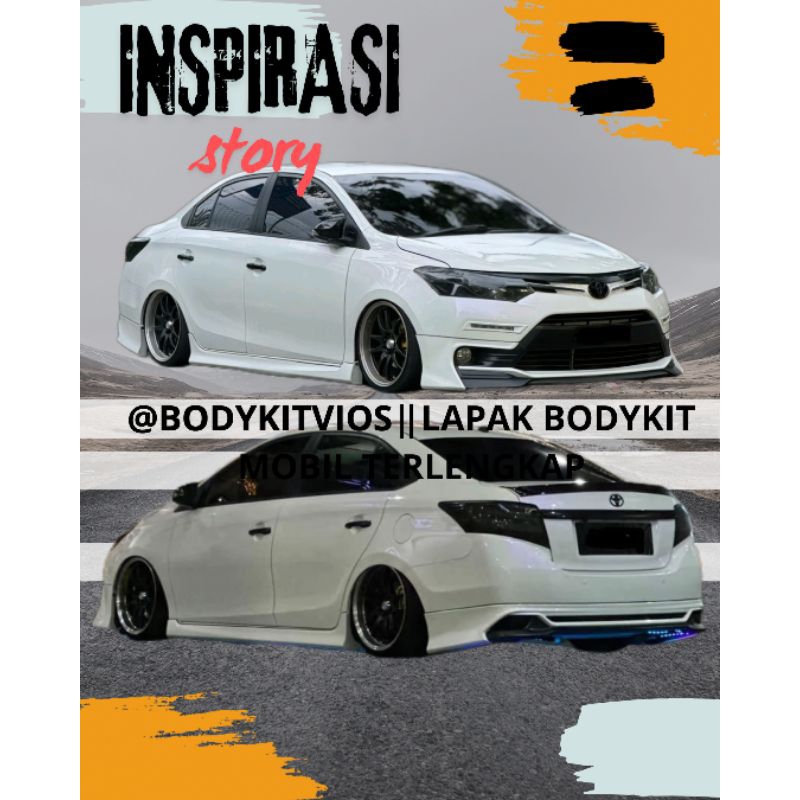 BODYKIT VIOS GEN 3 TRD MALAYSIA STYLE DR