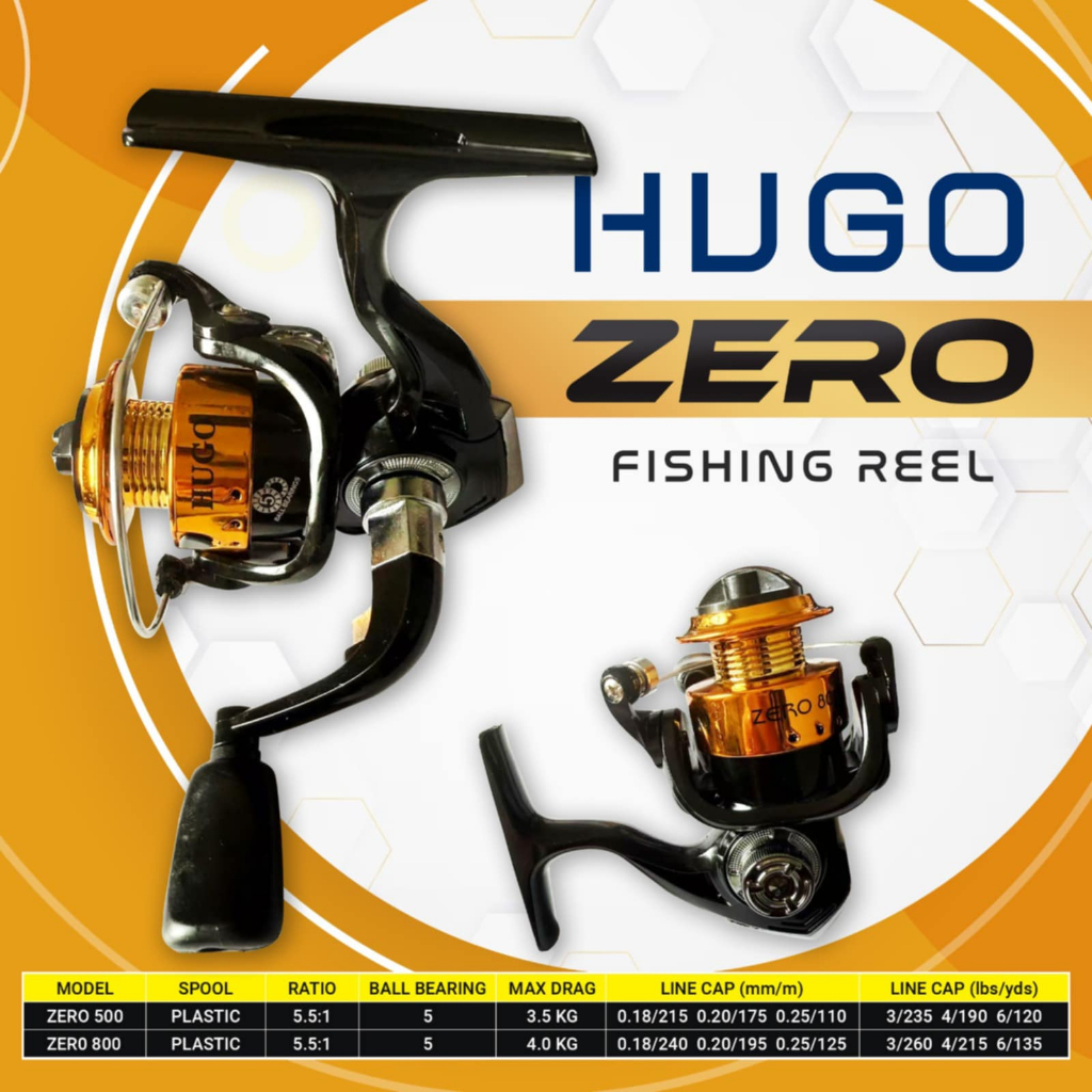 Reel Pancing Hugo Zero 500 / 800