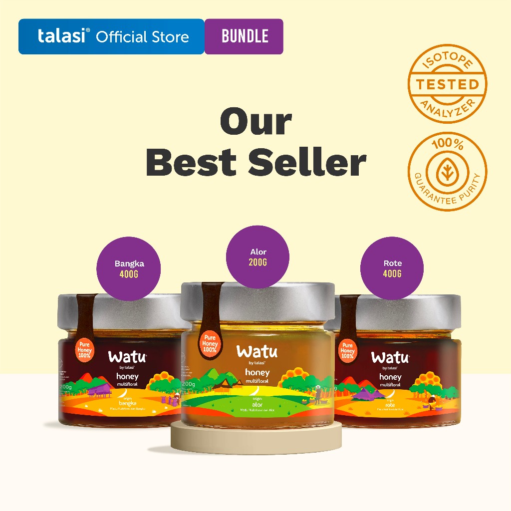 

Watu Honey - Multifloral Our Best Seller 200gr