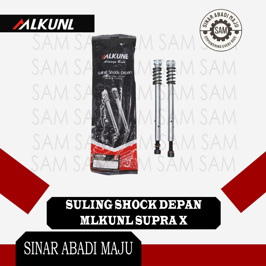 SULING SHOCK DEPAN SUPRA X MLKUNL