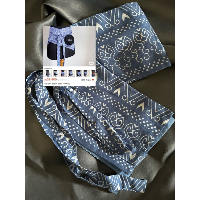 Preloved and new (tas, baju, celana, obi belt)