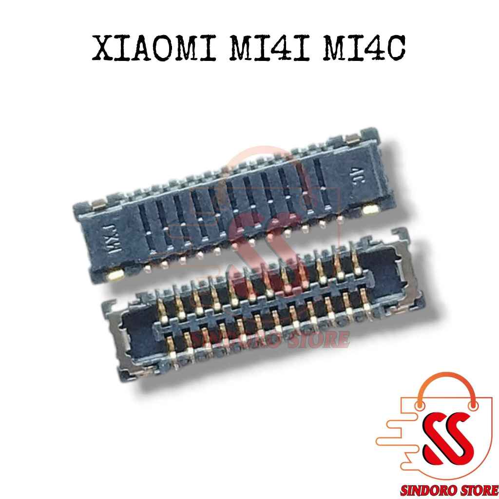 Konektor Lcd Xiaomi MI4I MI4C Mi 4i Mi 4c Soket Connector Socket 24 Pin di Mesin