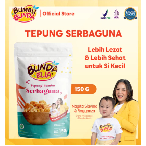

Tepung Crispy Non MSG Bumbu Bunda Tepung Serbaguna