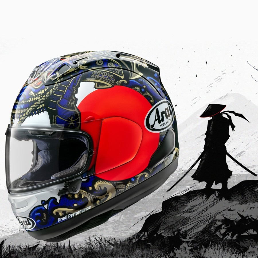 ARAI HELM RX-7X SAMURAI | BLUE BLACK | ARAI FULLFACE