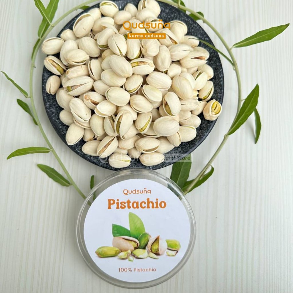 

Kacang Pistachio 1 kg Premium Kacang Arab Pistacio Camilan Lezat Oleh Oleh Haji Dan Umroh