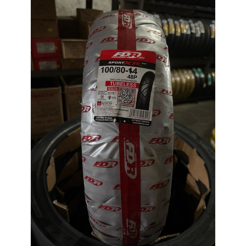 FDR SPORT XR EVO 100/80 RING 14 TUBELESS