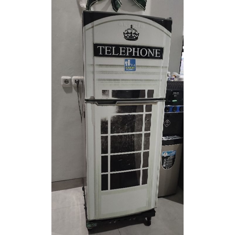 kulkas second 2 pintu