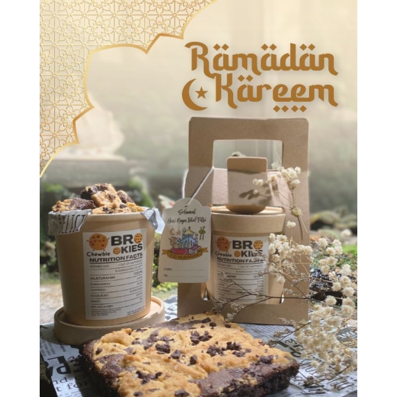 

chewble's brookies hampers cookies brownies hampers lebaran ramadhan kue lebaran kue kering