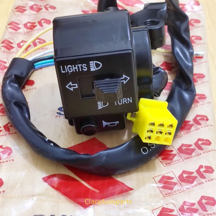 SAKLAR KIRI THUNDER 125 SAKELAR THUNDER 125 TOMBOL LAMPU SEIN THUNDER