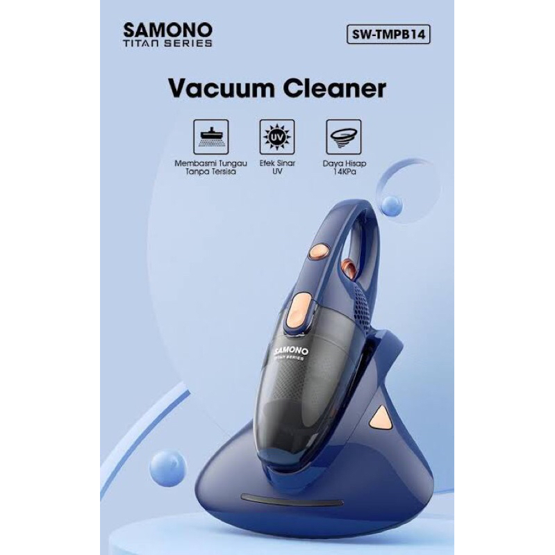 Samono SWTMPB14 2in1 Mite Predator vacum cleaner / penyedot debu kasur dan lantai