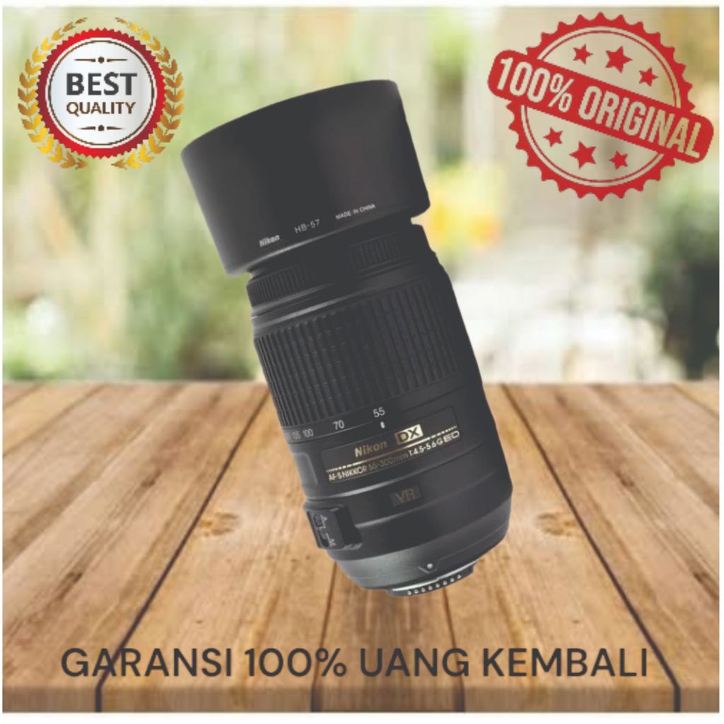 LENSA TELE NIKON AFS 55-300MM VR LENSA MURAH ORIGINAL NERKUALITAS