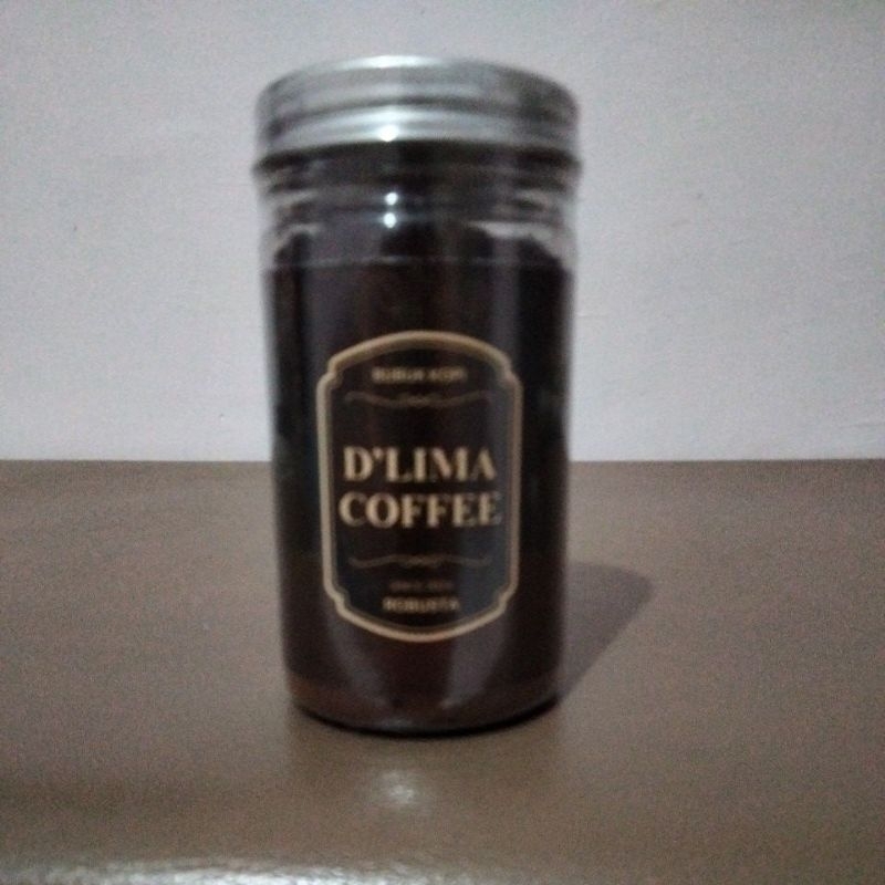 

Kopi bubuk Arabika dan robusta kemasan 100gram
