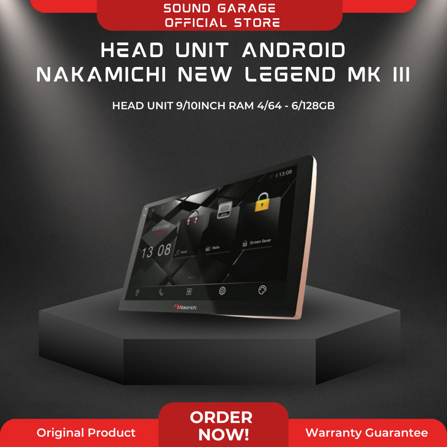 HEAD UNIT NAKAMICHI NEW LEGEND MK III SERIES 10 INCH 6/128