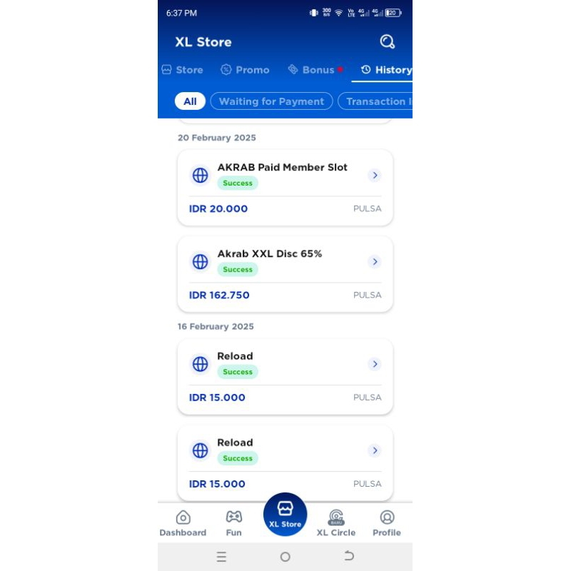 Kartu XL Paket Data XXL Akrab Diskon 65% Bisa Perpanjangan Otomatis