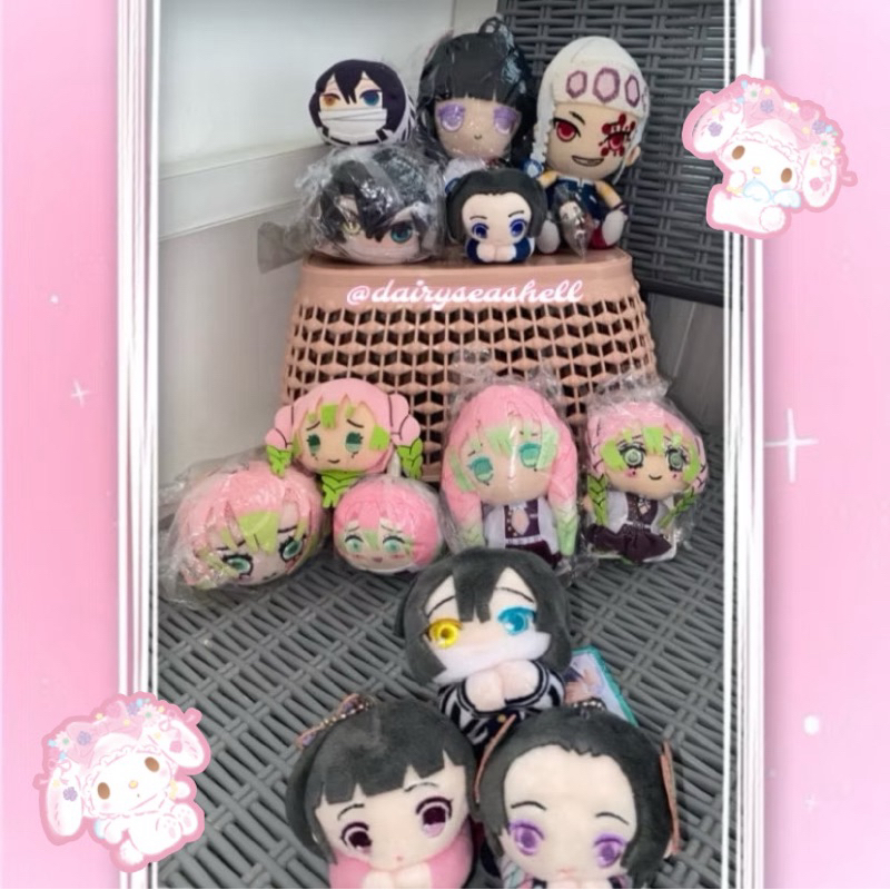 {original merch} Boneka Anime Demon Slayer , Kimetsu No Yaiba Anime Plush Original Japan , mitsuri k