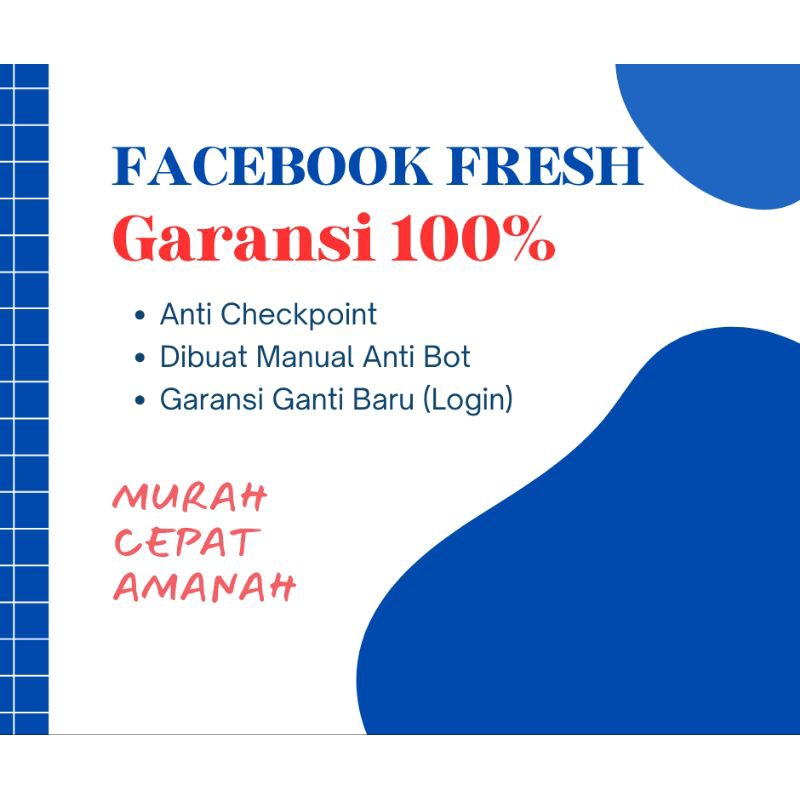 Akun FB Fresh Cookies/Uid Murah