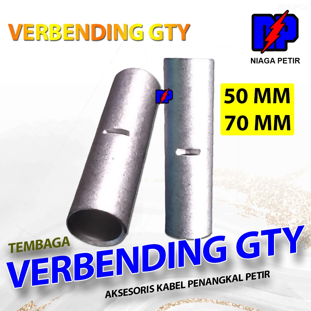 VERBENDING SOK SAMBUNGAN KABEL BC NYA NYY GTY 50 MM 70 MM TEMBAGA