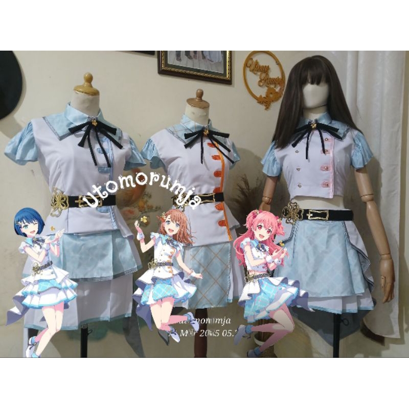 utomorumja kostum cosplay project sekai Hanasato Minori /kiritani haruka/airi momoi