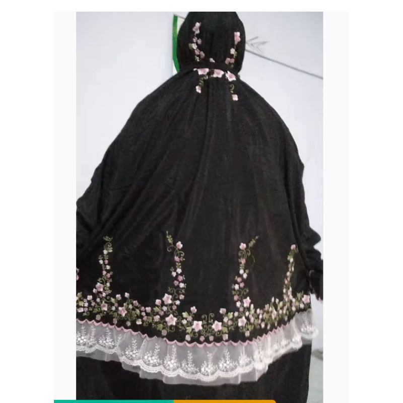 Miyshaide Mukena Terusan Bordir Bunga Tile