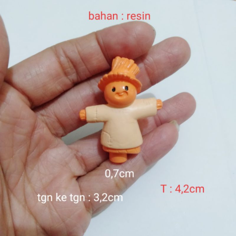 Miniatur OrangOrangan Sawah Miniatur Scarecrow